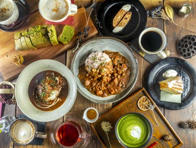 カフェ　メニュー