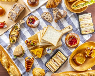 ベーカリカフェ　メニュー